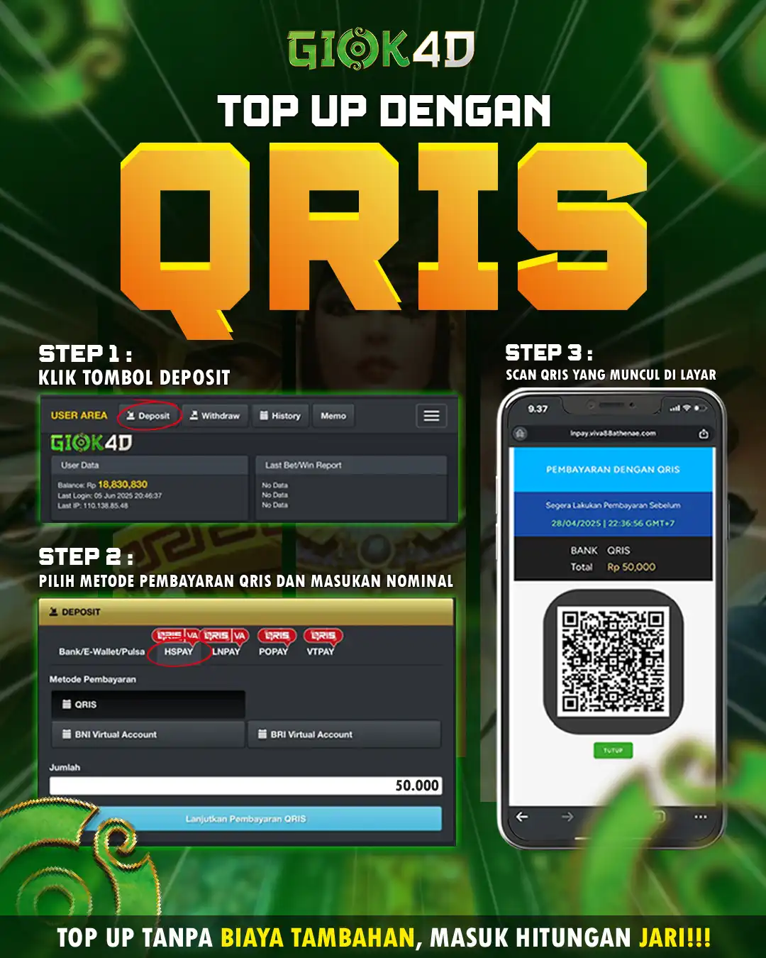 Gabung GIOK4D & Rasakan Slot Gacor Pagi Ini!